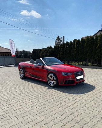Audi RS5 cena 175890 przebieg: 20000, rok produkcji 2014 z Syców małe 154